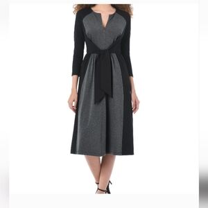 eShakti Front Zip Dress